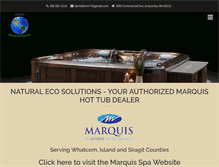 Tablet Screenshot of natural-eco-solutions.com